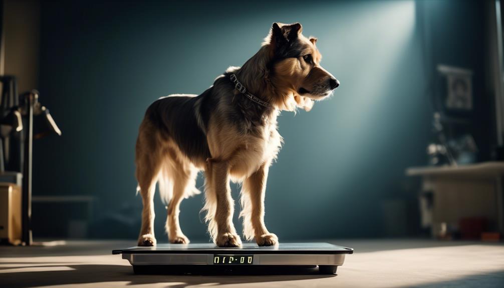 aging dog weight management